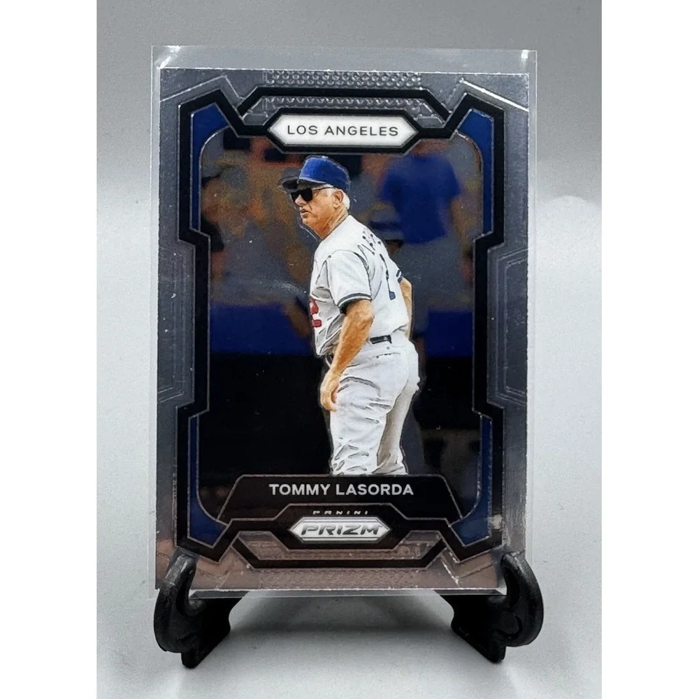 2024 Panini Prizm Baseball‎ #240 Tommy Lasorda, Los Angeles Dodgers